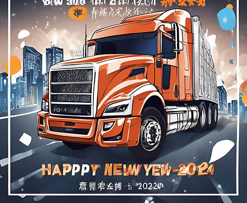New Year's Greetings from CLVEHICLES.COM Special Truck Manufacturer