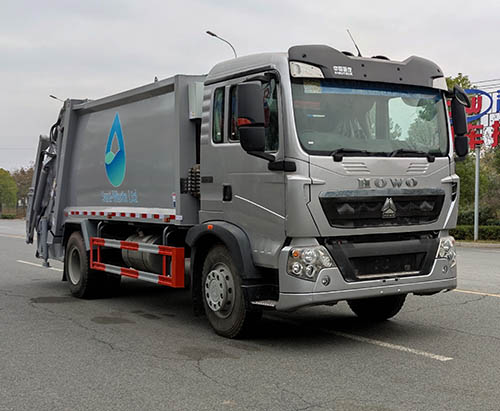 One Unit Of 14CBM HOWO Compactor Garbage Truck Ship To Jamaica