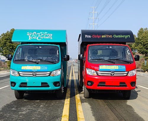 Two Units of FOTON Food Truck Ship to Turks and Caicos Islands