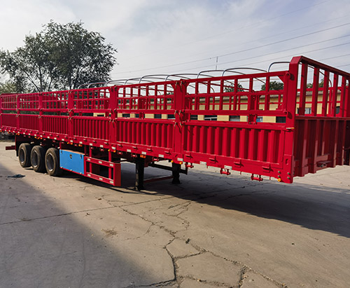 One unit of Flatbed Cargo Semi-trailer Ship to Peru