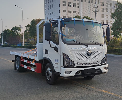 One Unit of FOTON 4ton Electric Flatbed Cargo Truck Ship to Aruba